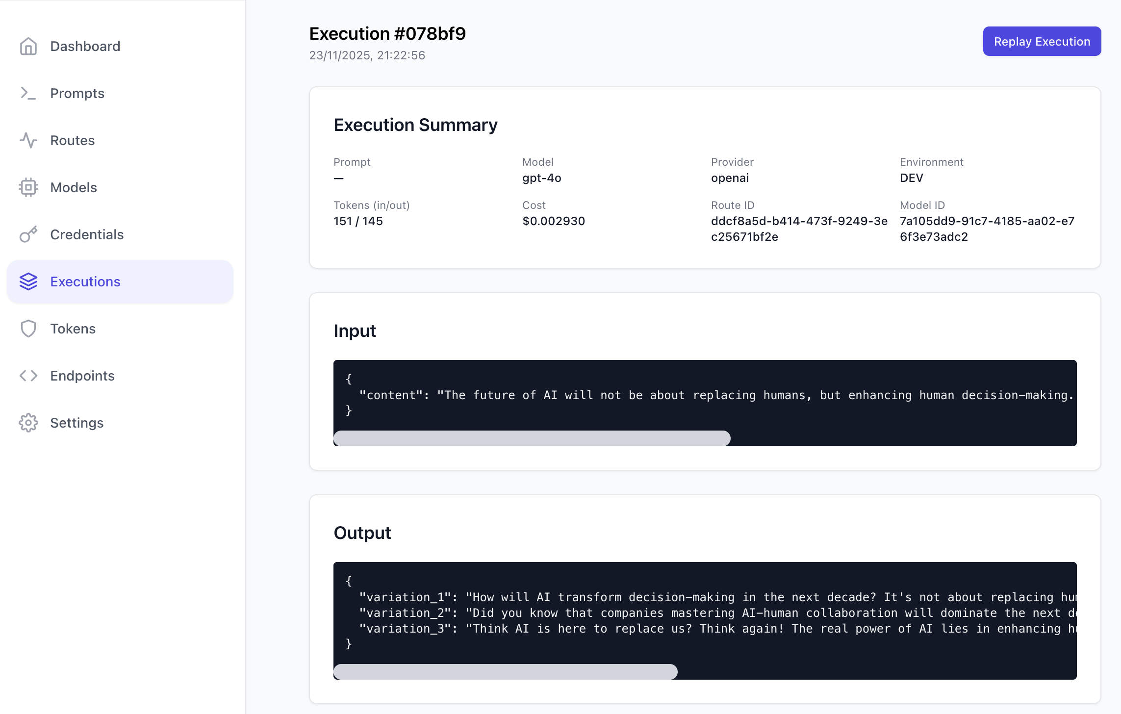 Test the Execution - Example 2